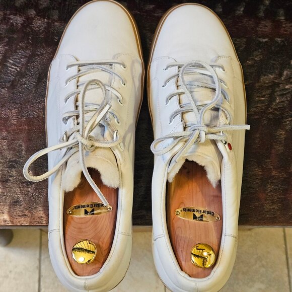 UGG White and Tan Men's Sneakers - Picture 6 of 16
